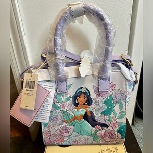 Loungefly Disney Princess Jasmine Floral Mini Satchel bag
